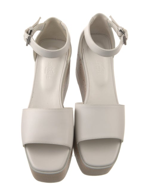 Hermès Illusion 35 Leather Sandals