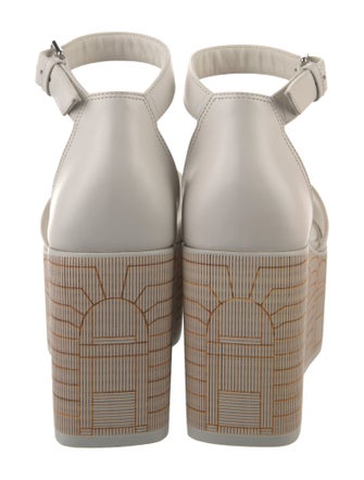 Hermès Illusion 35 Leather Sandals