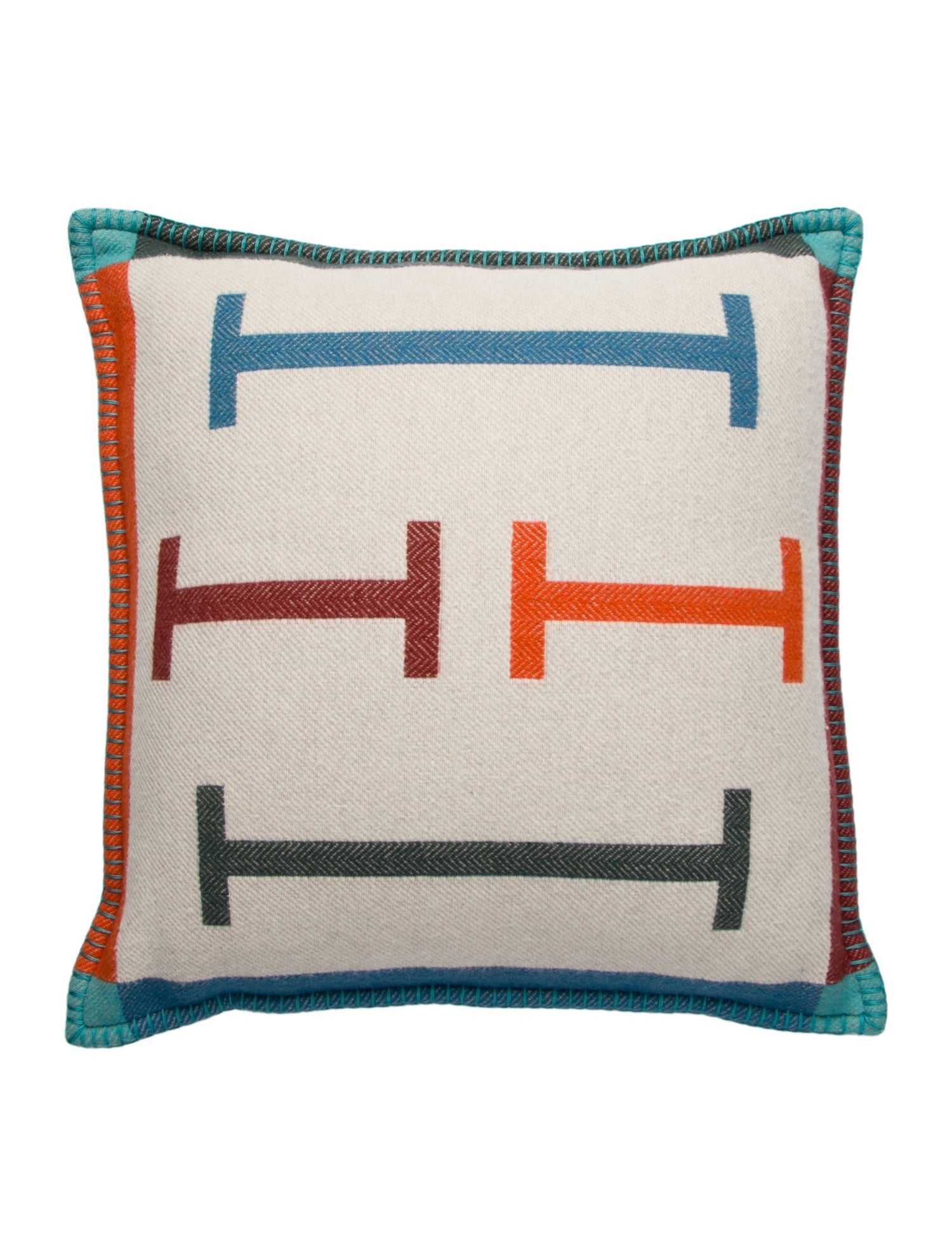 Hermès HI Throw Pillow