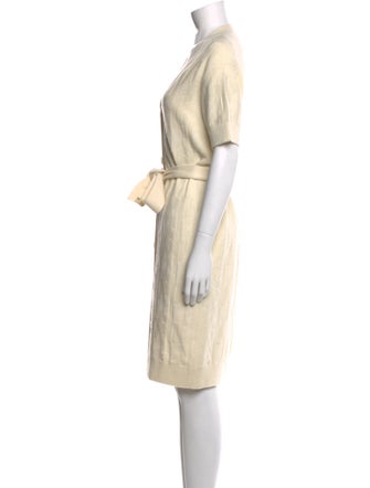 Hermès Virgin Wool Knee-Length Dress