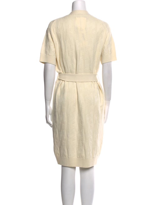 Hermès Virgin Wool Knee-Length Dress