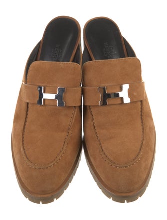 Hermès Flore 60 H Logo Mules