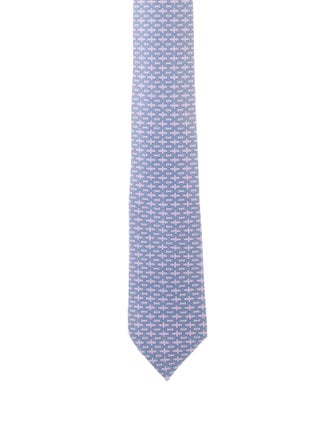 Hermès Pattern Tie