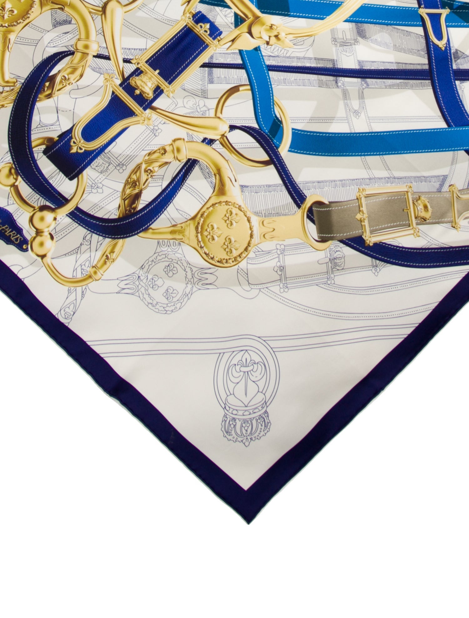 Hermès Cavalcadour Voltigeur Silk Scarf