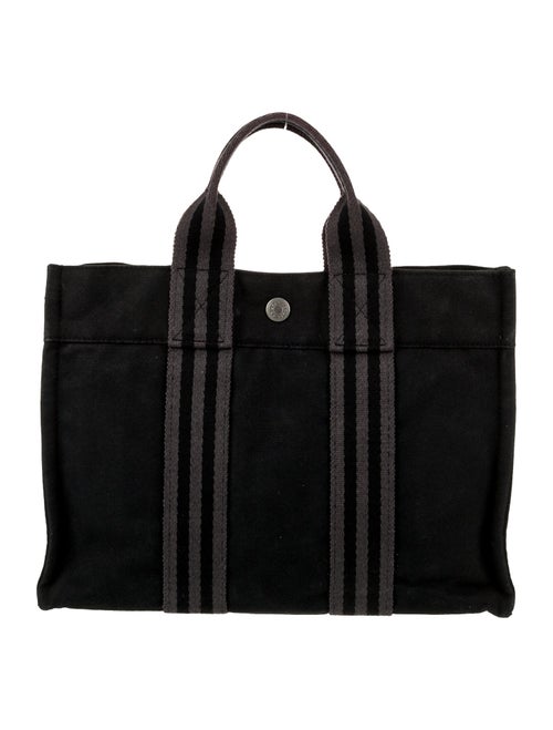 Hermès Toile Fourre-Tout PM