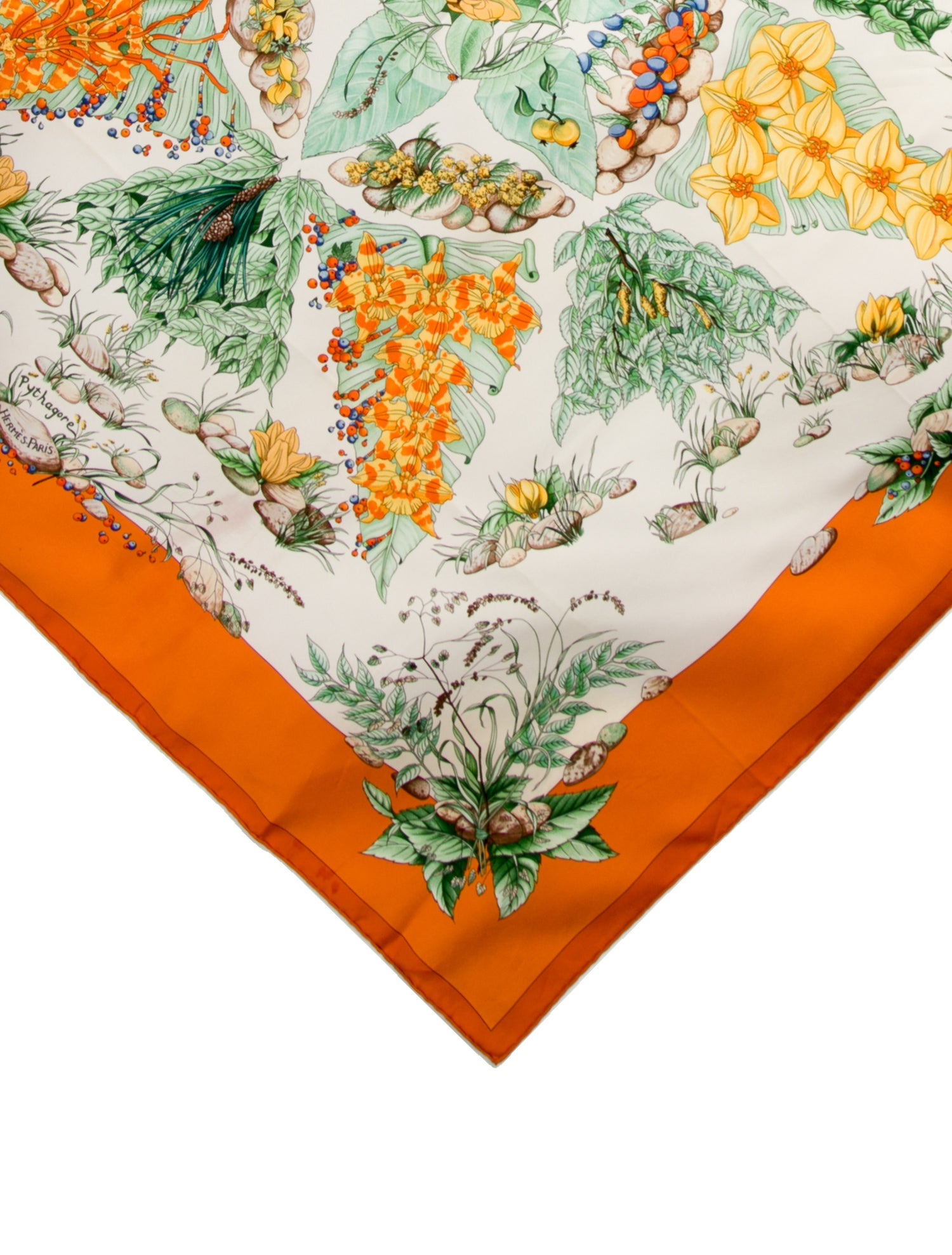 Hermès Pythagore Silk Scarf
