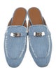 Hermès Oz Denim Mules