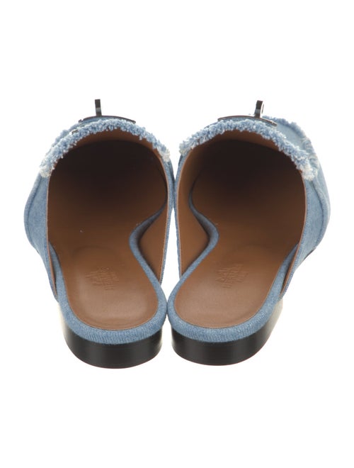Hermès Oz Denim Mules