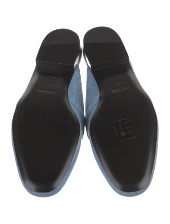 Hermès Oz Denim Mules