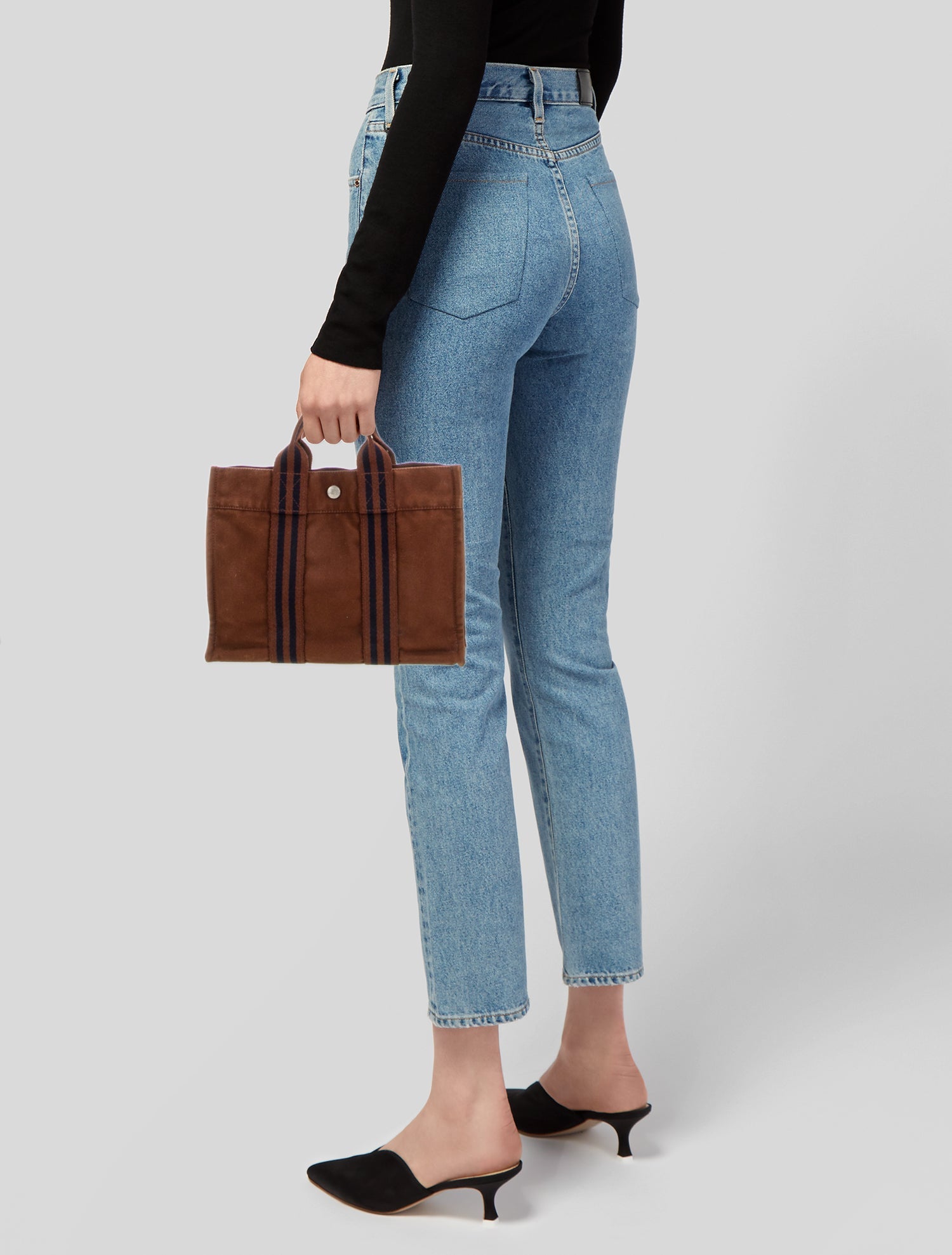 Hermès Toile Fourre-Tout MM