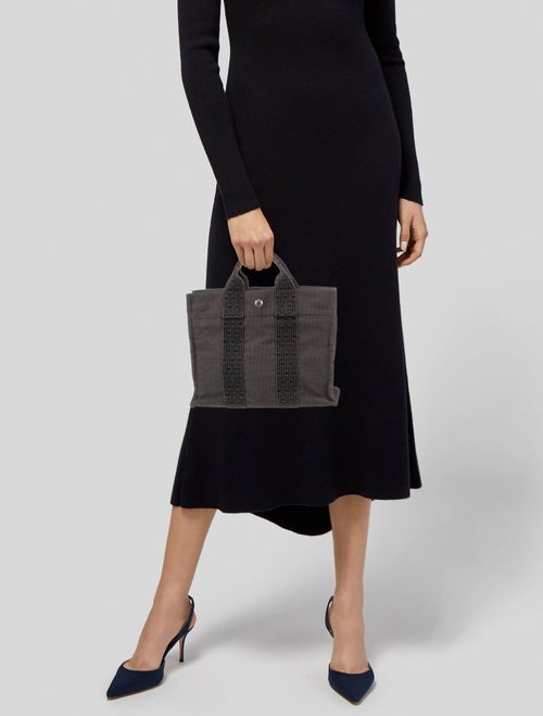 Hermès Toile Herline PM