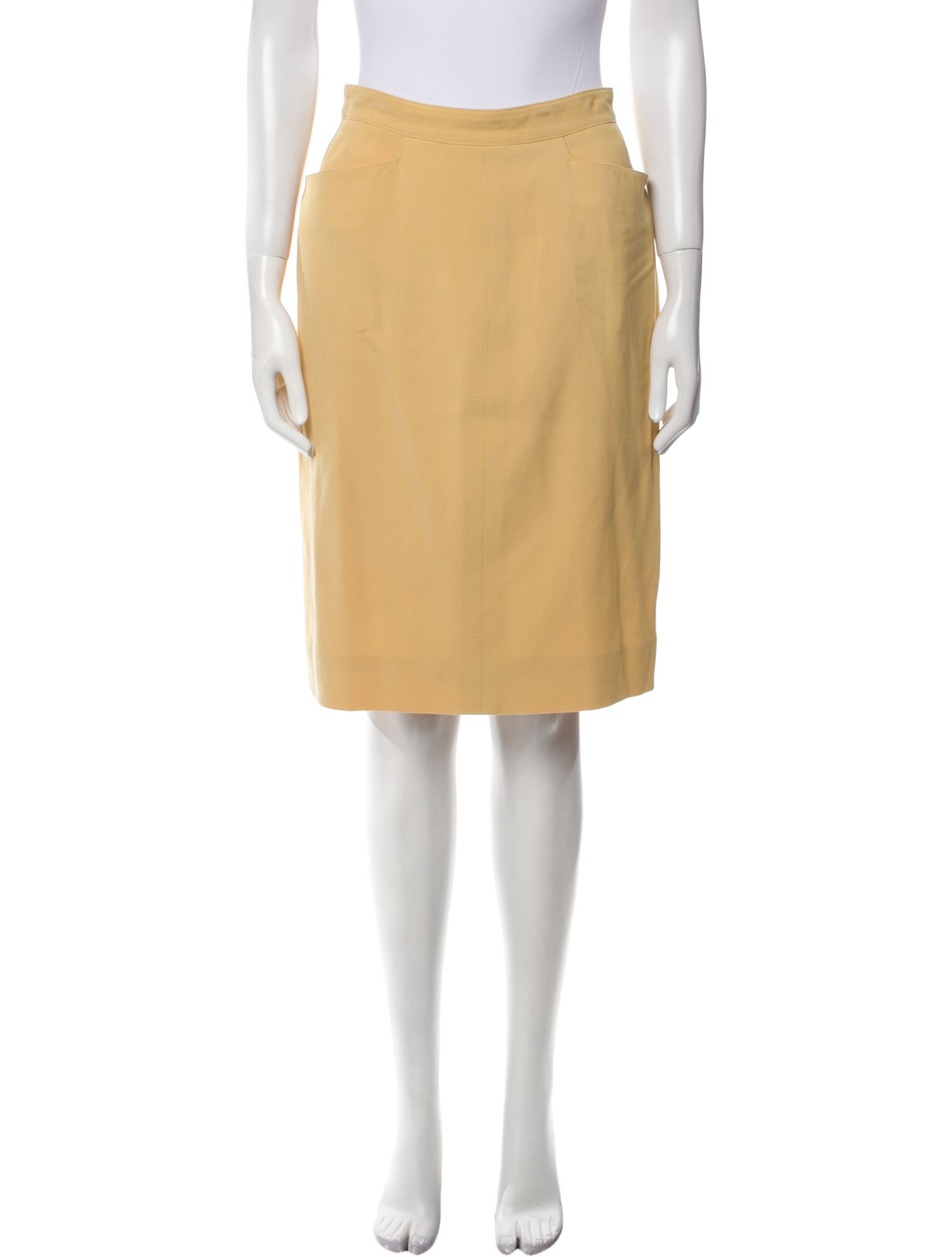 Hermès Wool Knee-Length Skirt