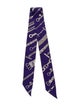 Hermès Chaines et Gourmettes Silk Twilly Scarf