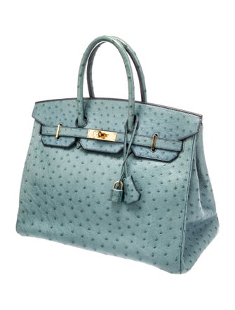 Hermès Ostrich Birkin 35