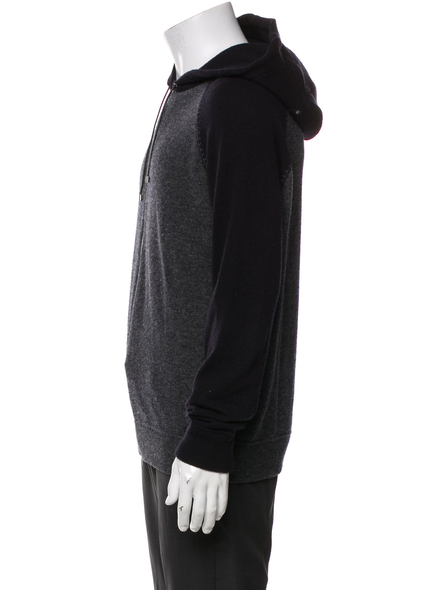 Hermès Wool Mock Neck Cardigan