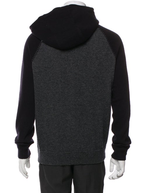 Hermès Wool Mock Neck Cardigan