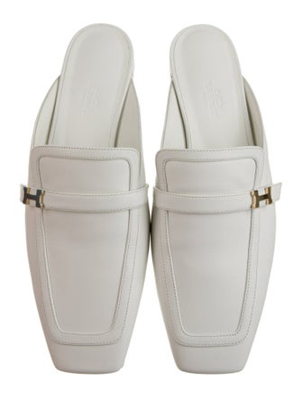 Hermès Groupie Mule H Logo Mules