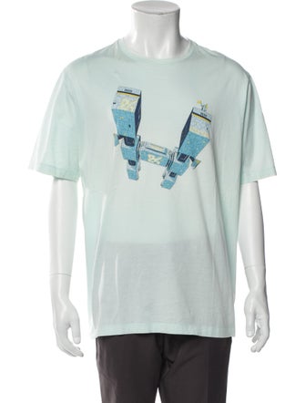 Hermès Graphic Print Crew Neck T-Shirt