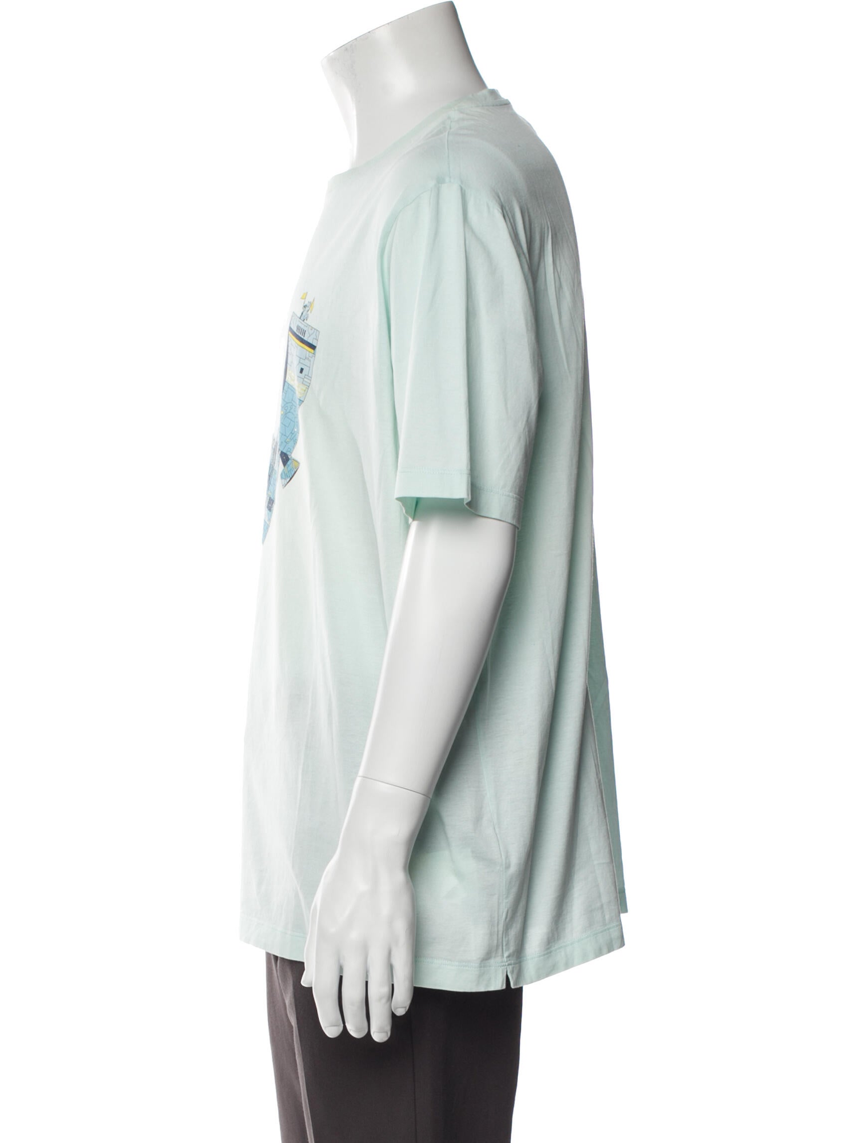 Hermès Graphic Print Crew Neck T-Shirt