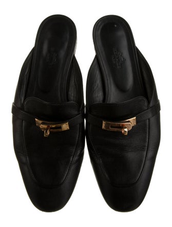 Hermès Oz Leather Mules