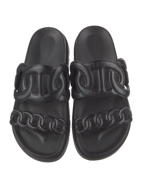 Hermès Extra Leather Slides