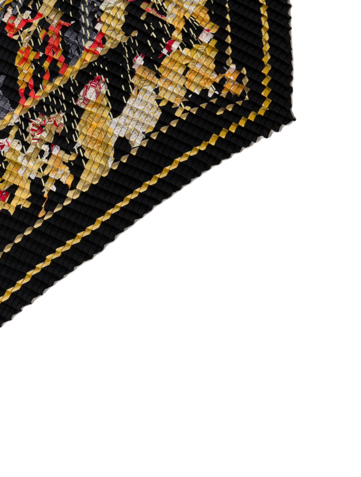 Hermès Le Temps des Marionnettes Silk Plissé Scarf