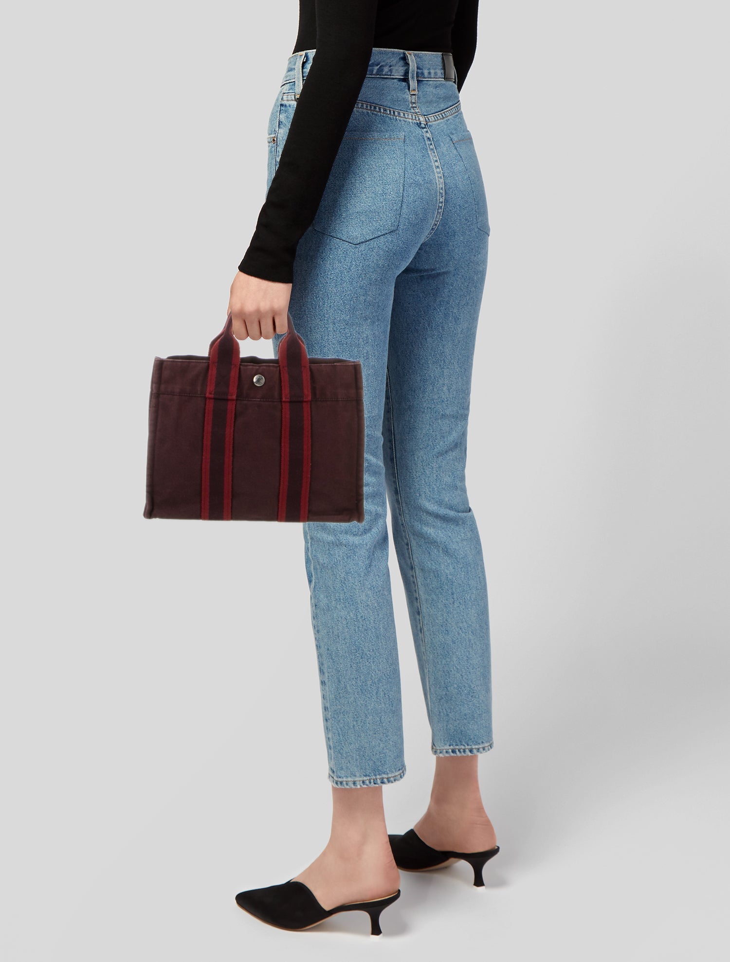 Hermès Toile Fourre-Tout PM