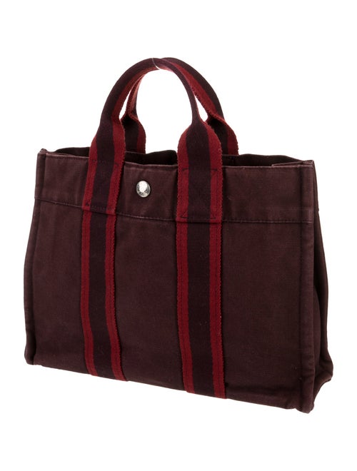 Hermès Toile Fourre-Tout PM