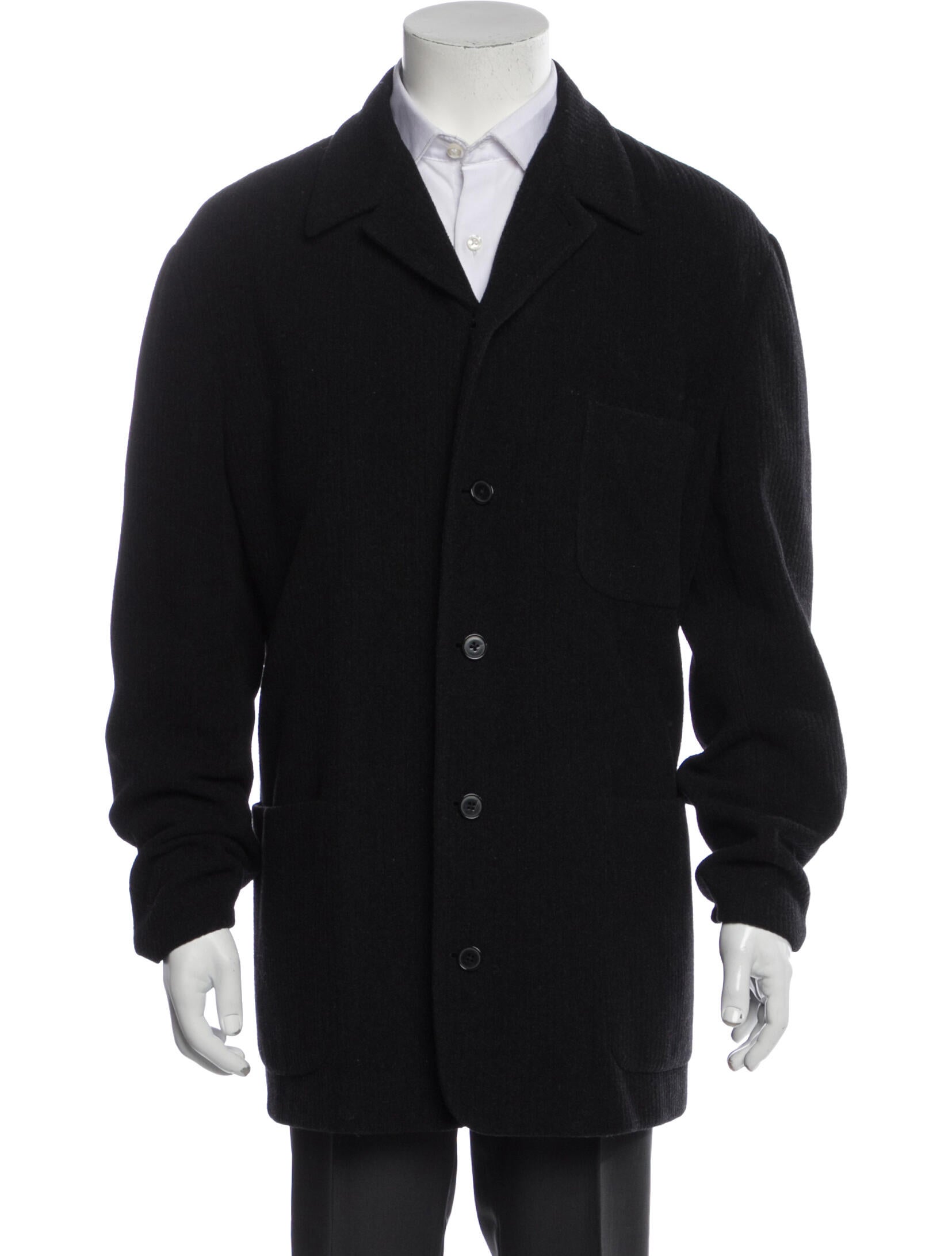 Hermès Wool Overcoat