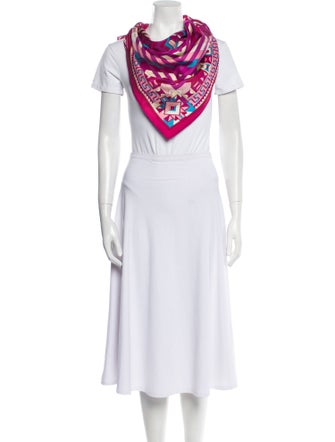 Hermès Le Fil d'Ariane Silk Scarf