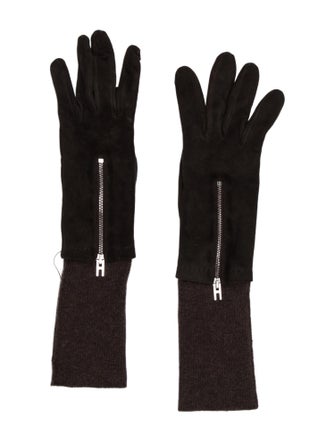 Hermès Suede & Cashmere Gloves
