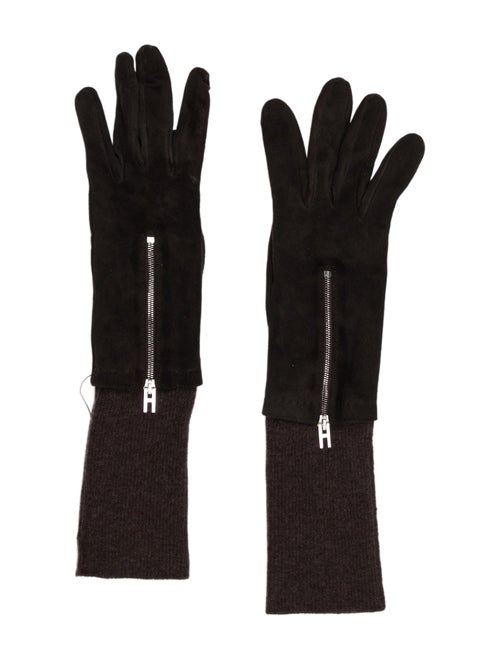 Hermès Suede & Cashmere Gloves