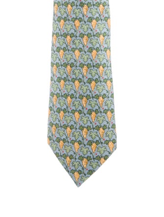 Hermès Silk Pattern Tie