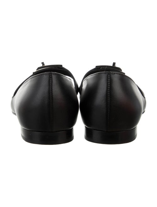 Hermès Kelly Leather Mary Jane Flats