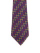 Hermès Patterned Silk Tie