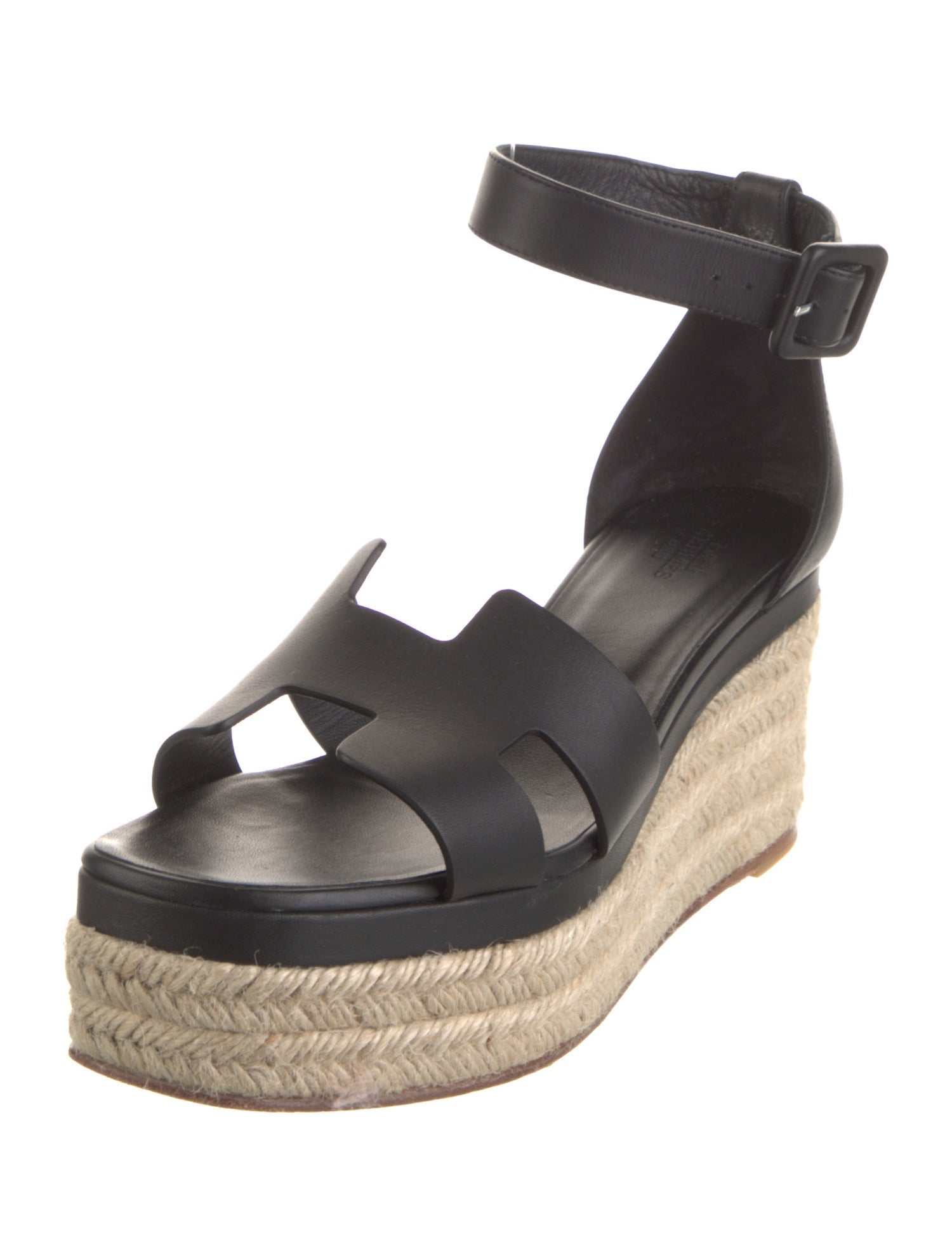 Hermès Elda H Logo Espadrilles