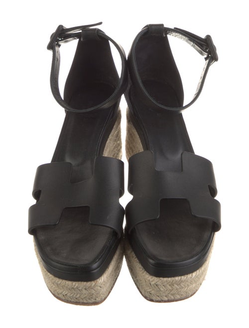 Hermès Elda H Logo Espadrilles