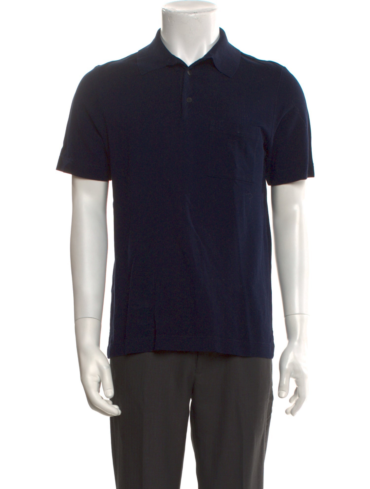 Hermès Crew Neck Short Sleeve Polo Shirt