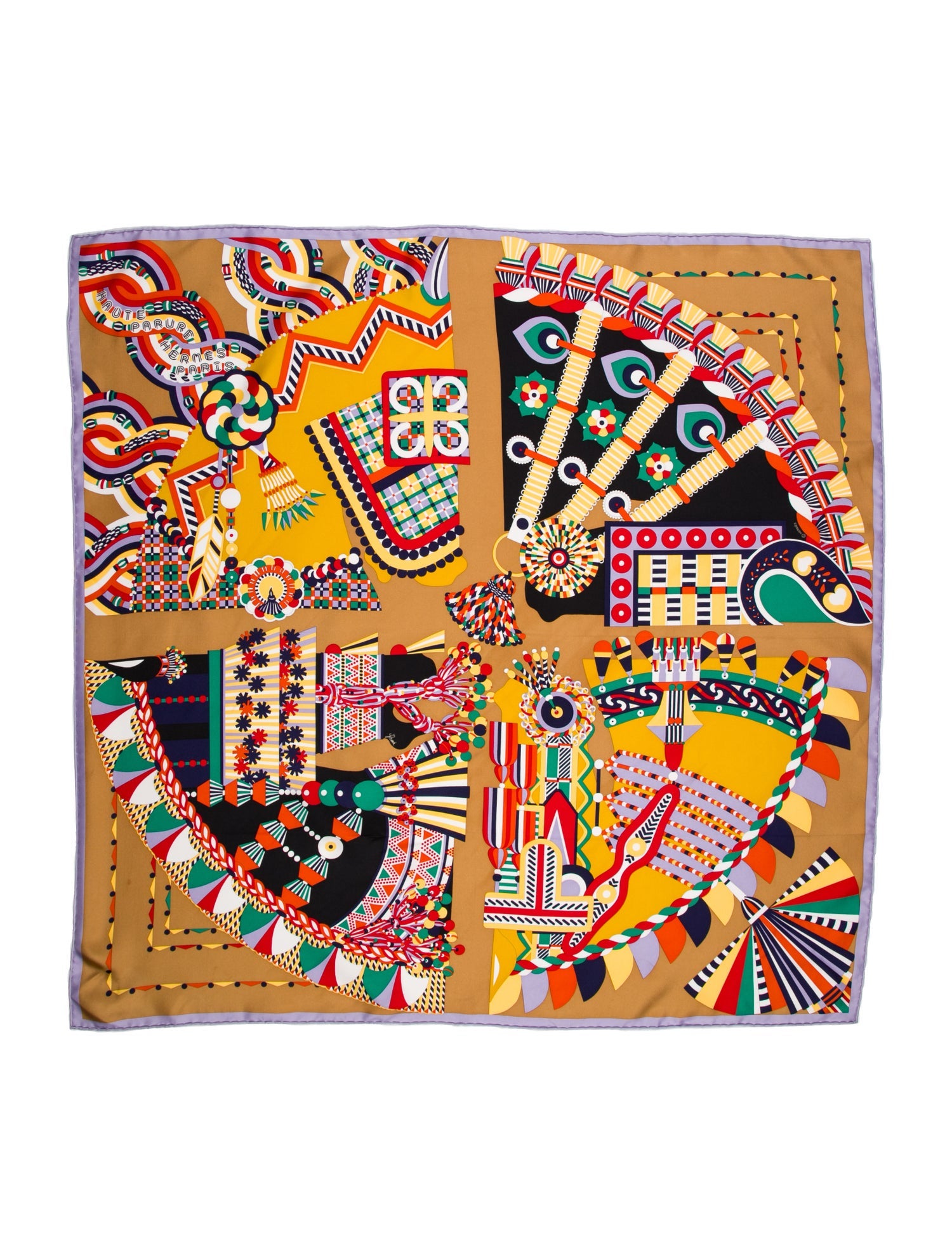 Hermès Haute Parure Silk Scarf