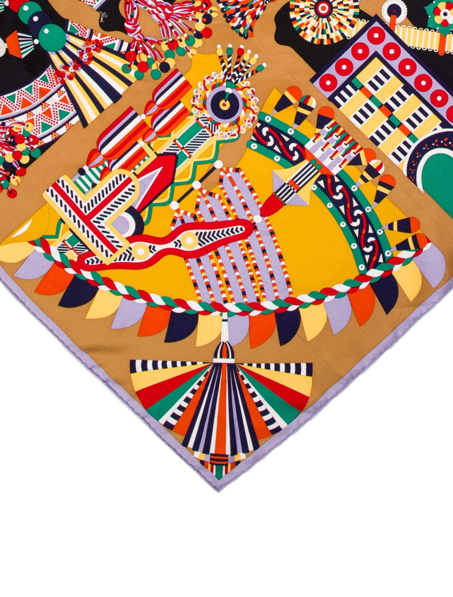 Hermès Haute Parure Silk Scarf