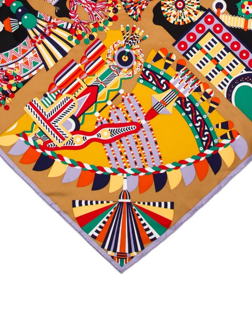 Hermès Haute Parure Silk Scarf