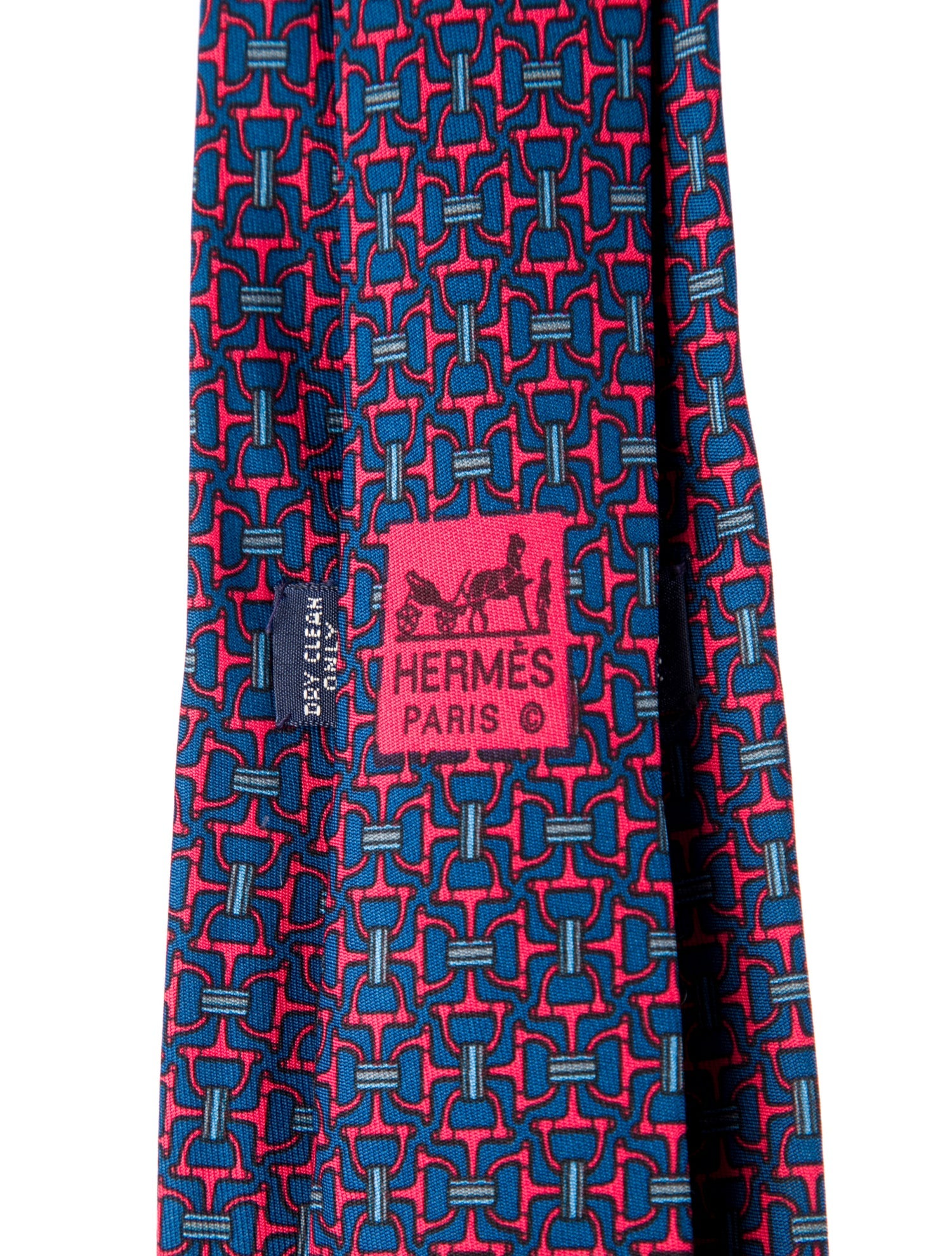 Hermès Silk Pattern Tie