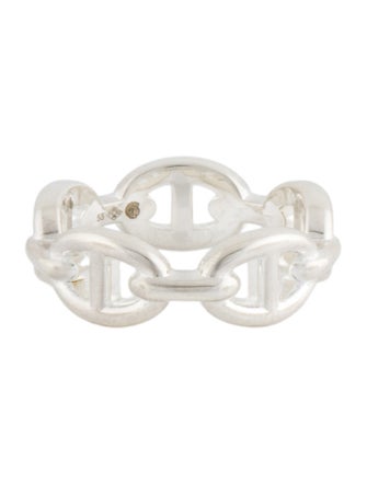 Hermès Chaine d'Ancre Enchainee Ring, Small Model