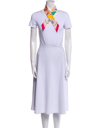 Hermès Springs Springs Silk Twilly Scarf