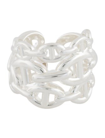 Hermès Chaine d'ancre Enchainee Ring, Large Model