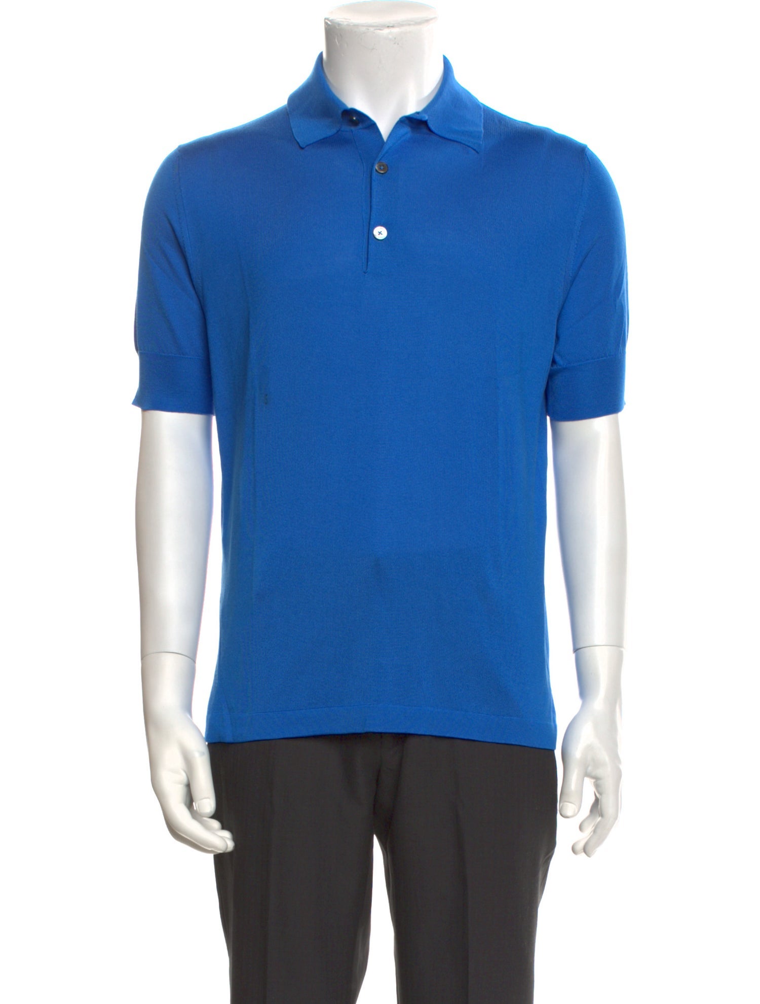 Hermès Silk Crew Neck Polo Shirt