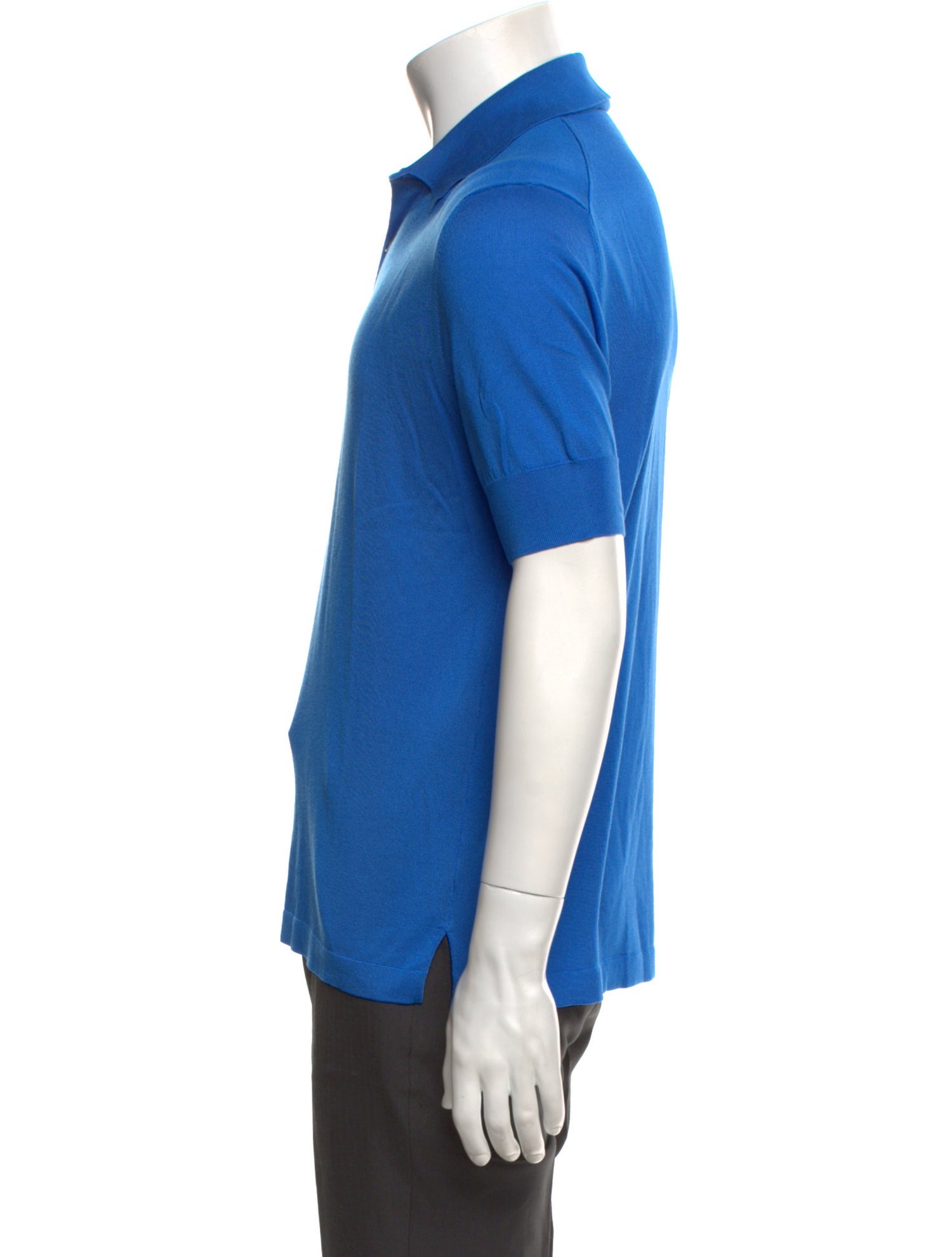 Hermès Silk Crew Neck Polo Shirt