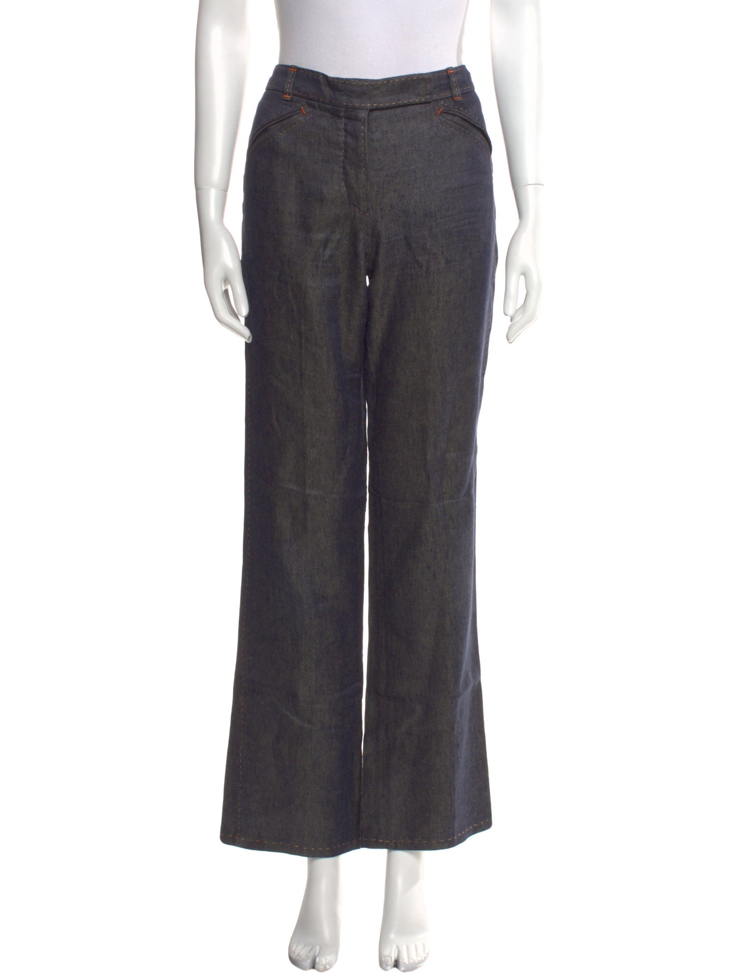 Hermès Vintage Wide Leg Pants