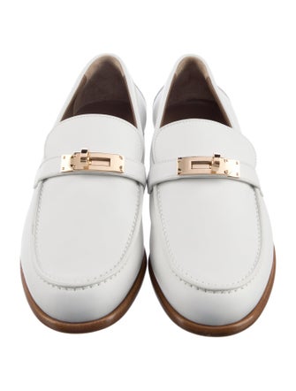 Hermès Destin Leather Loafers