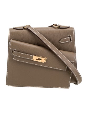 Hermès 2023 Epsom Kelly II Sellier en Desordre 20